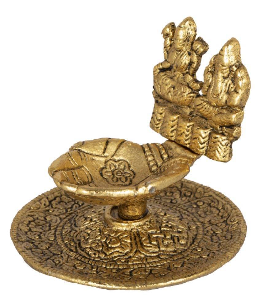 Vivan Creation Gold Brass Handicraft Showpiece - Pack of 1 Vivan Creation Gold Brass Handicraft Showpiece - Pack of 1