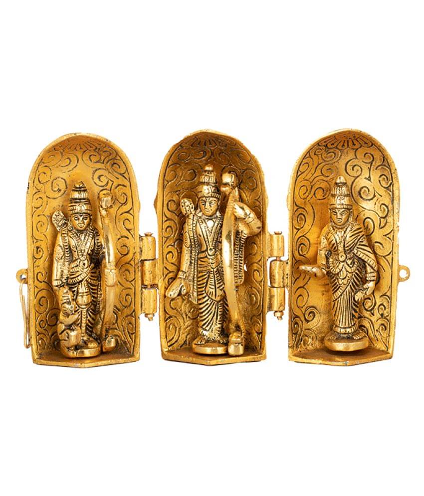 Vivan Creation Gold Metal Handicraft Showpiece - Pack of 1 Vivan Creation Gold Metal Handicraft Showpiece - Pack of 1