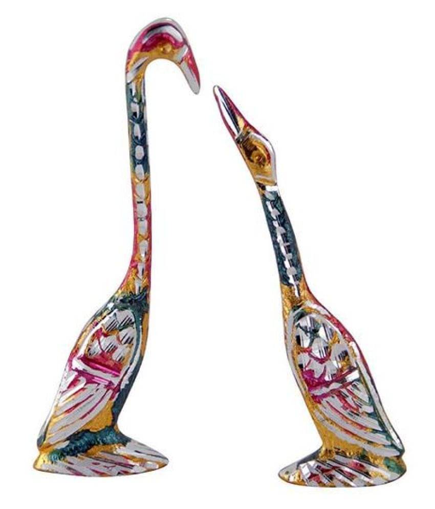 Vivan Creation Multicolour Iron Handicraft Showpiece - Pack of 1 Vivan Creation Multicolour Iron Handicraft Showpiece - Pack of 1