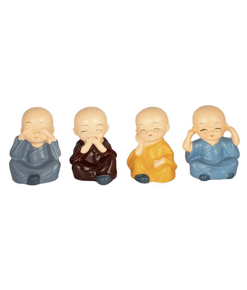     			Vivan Creation Multicolour Paper Mache Handicraft Showpiece - Pack of 4
