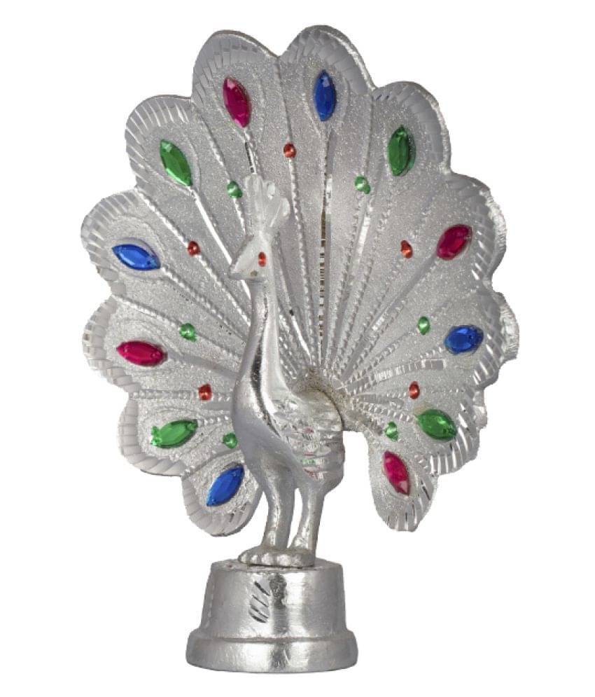    			Vivan Creation Silver Aluminium Handicraft Showpiece - Pack of 1