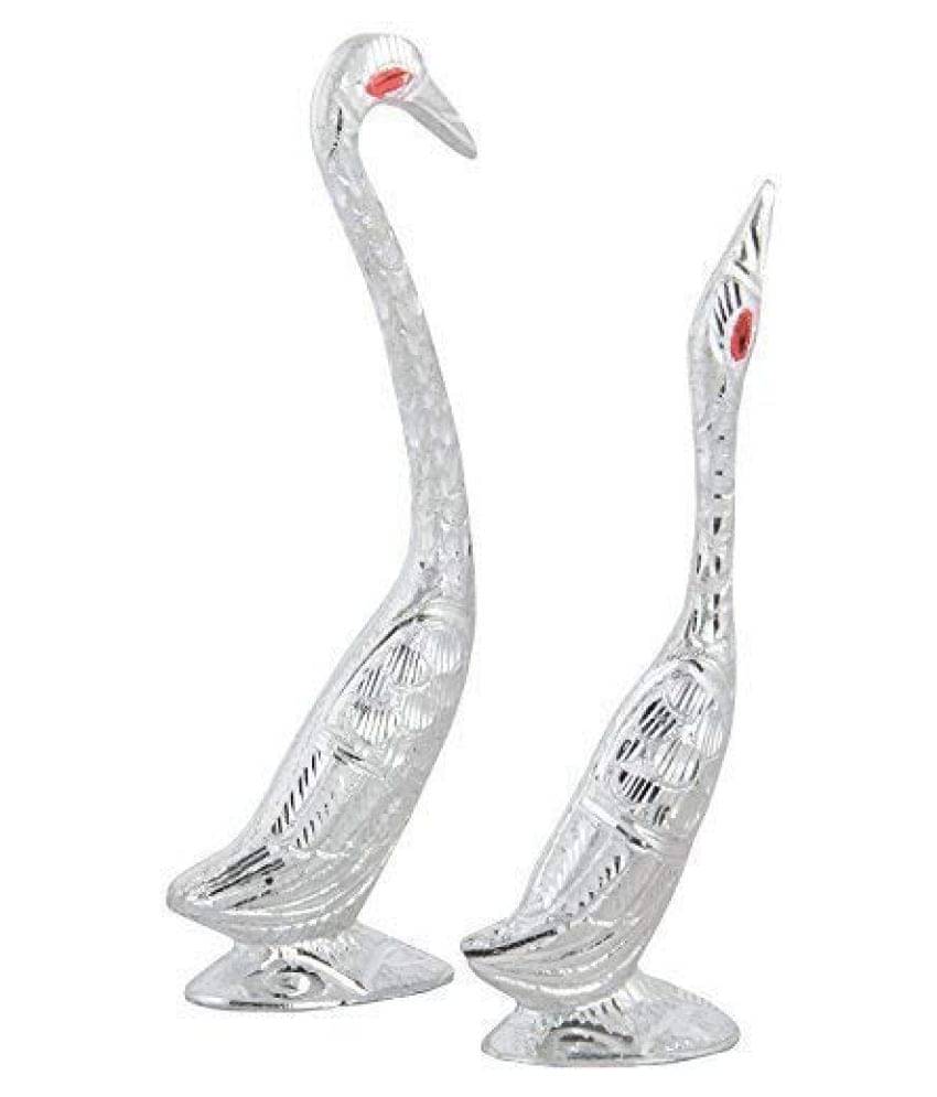 Vivan Creation Silver Metal Handicraft Showpiece - Pack of 1 Vivan Creation Silver Metal Handicraft Showpiece - Pack of 1