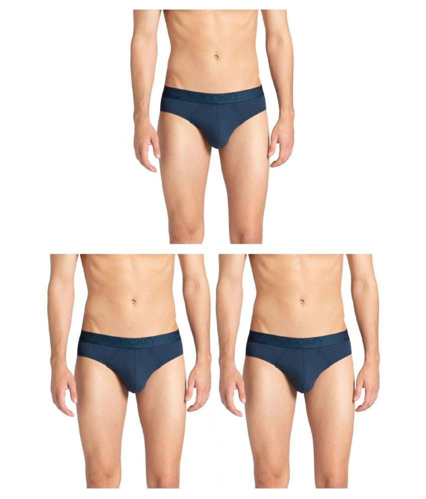     			Jockey Blue Brief Pack of 3