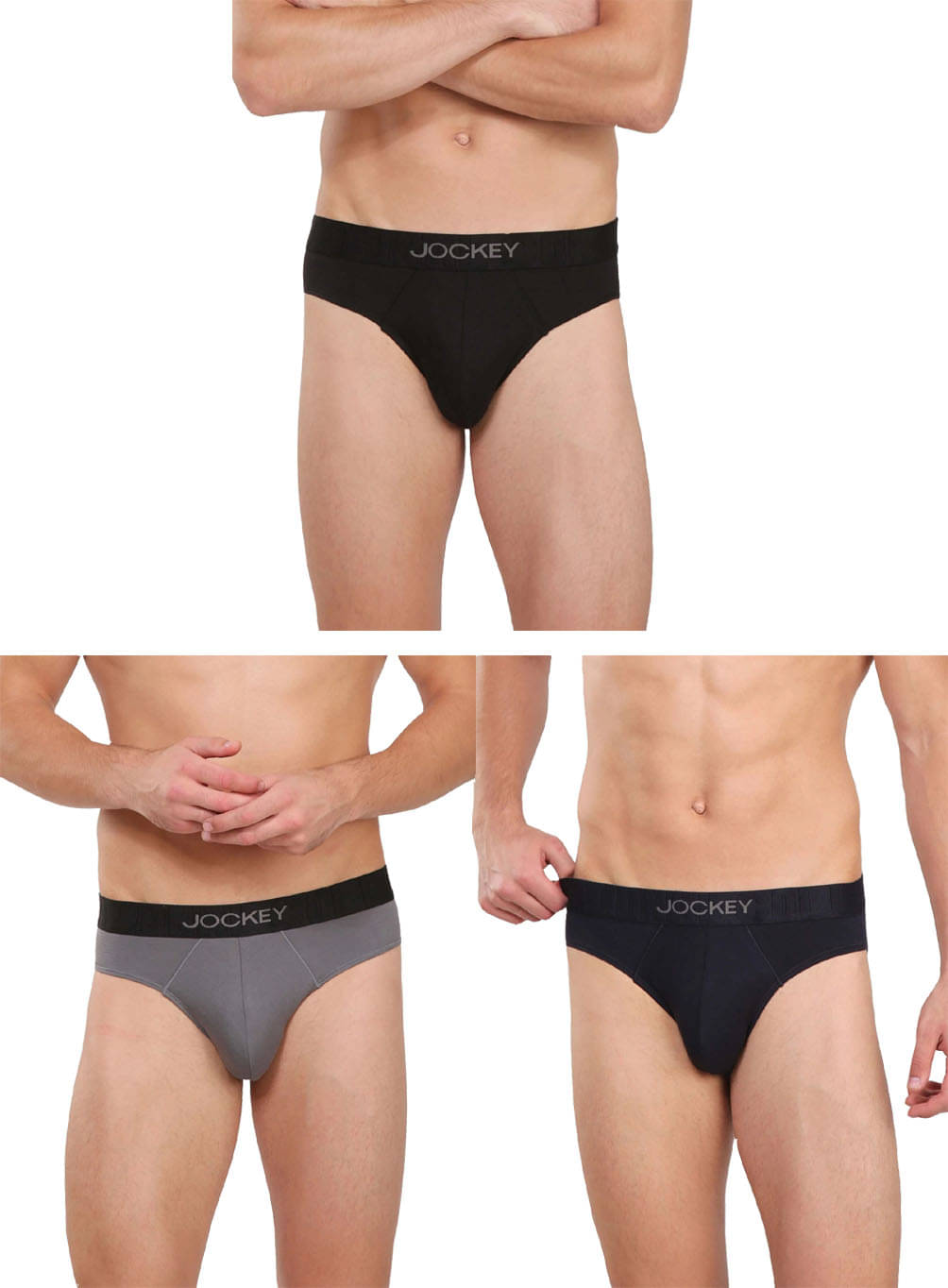 Jockey Multi Brief Pack of 3 Jockey Multi Brief Pack of 3