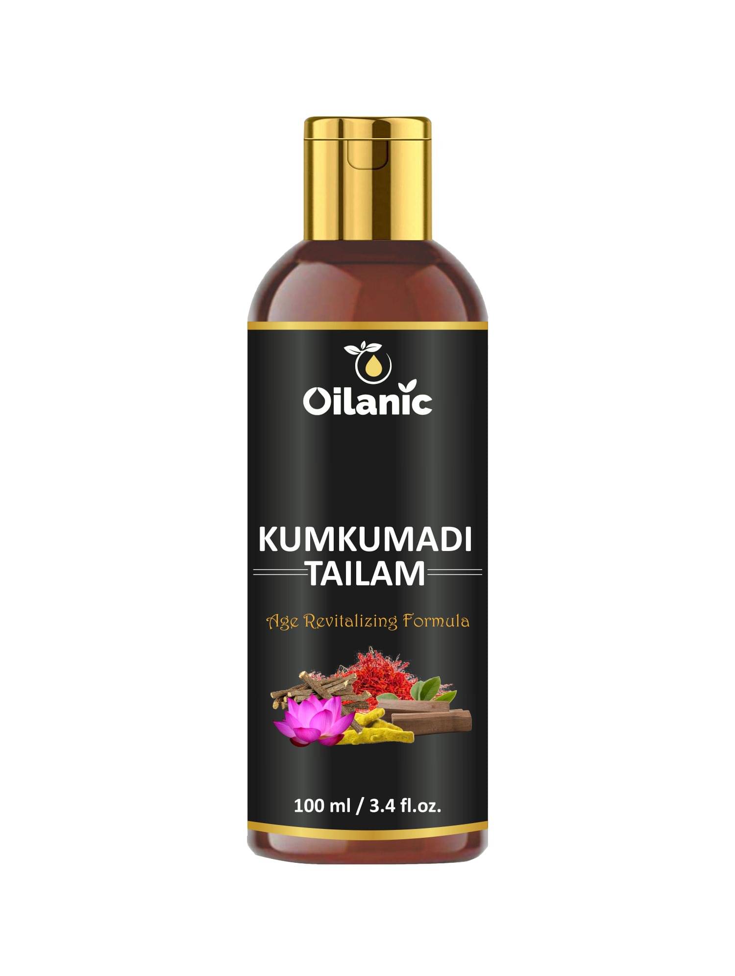 Oilanic  Kumkumadi Tailam For Glowing & Radiant Skin Face Serum 100 mL     			Oilanic  Kumkumadi Tailam For Glowing & Radiant Skin Face Serum 100 mL