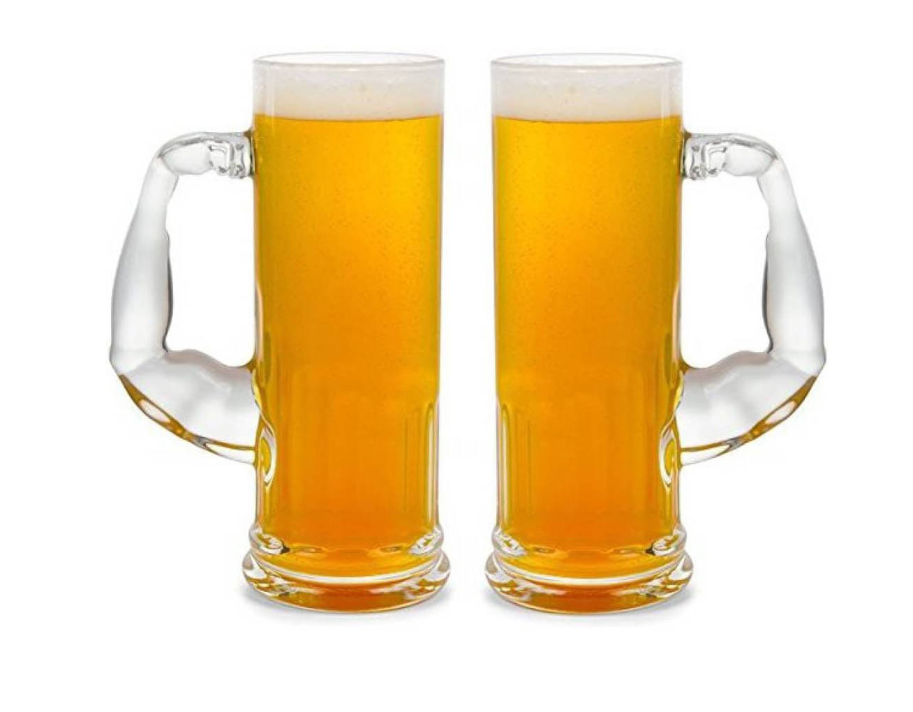     			Afast Beer Mug Glasses Set,  600 ML - (Pack Of 2)