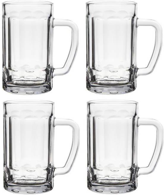     			Afast Beer Mug Glasses Set,  400 ML - (Pack Of 4)