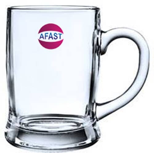 Afast Beer Mug Glass,  350 ML - (Pack Of 1)