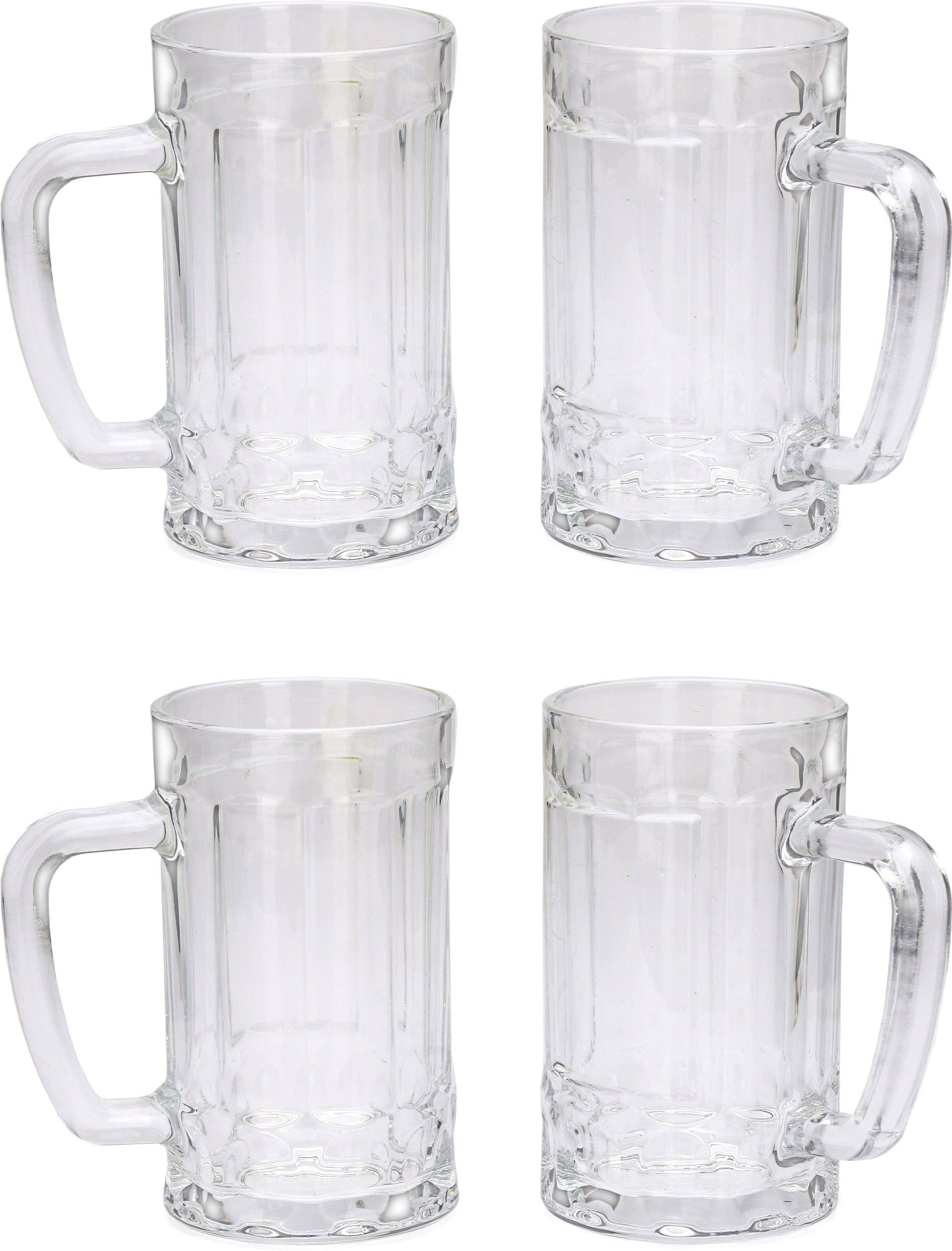     			Afast Beer Mug Glasses Set,  400 ML - (Pack Of 4)