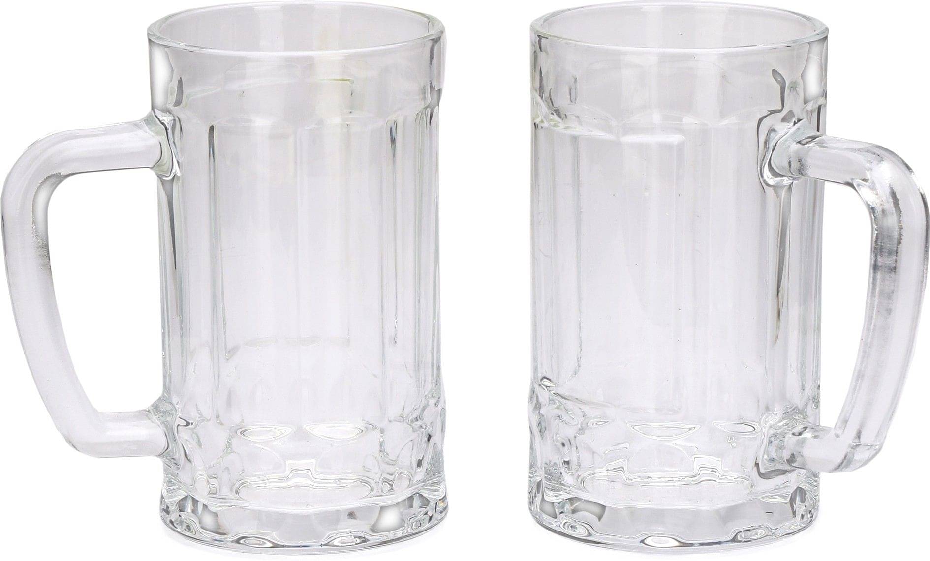     			Afast Beer Mug Glasses Set,  400 ML - (Pack Of 2)
