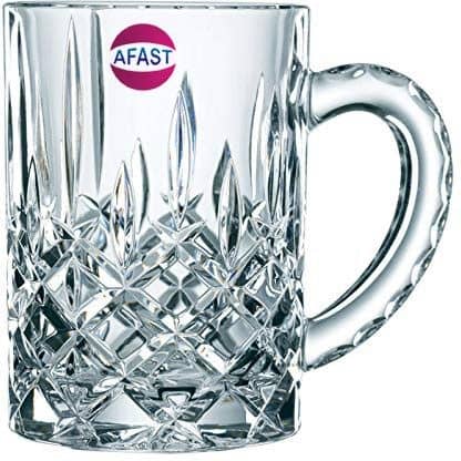 Afast Beer Mug Glass,  450 ML - (Pack Of 1)
