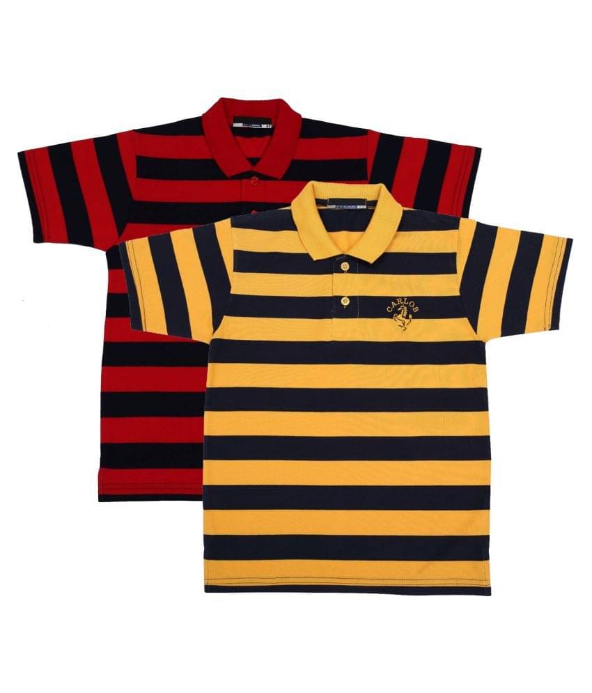     			NEUVIN Pack of 1 Boys Cotton Blend T-Shirt ( Multi Color )