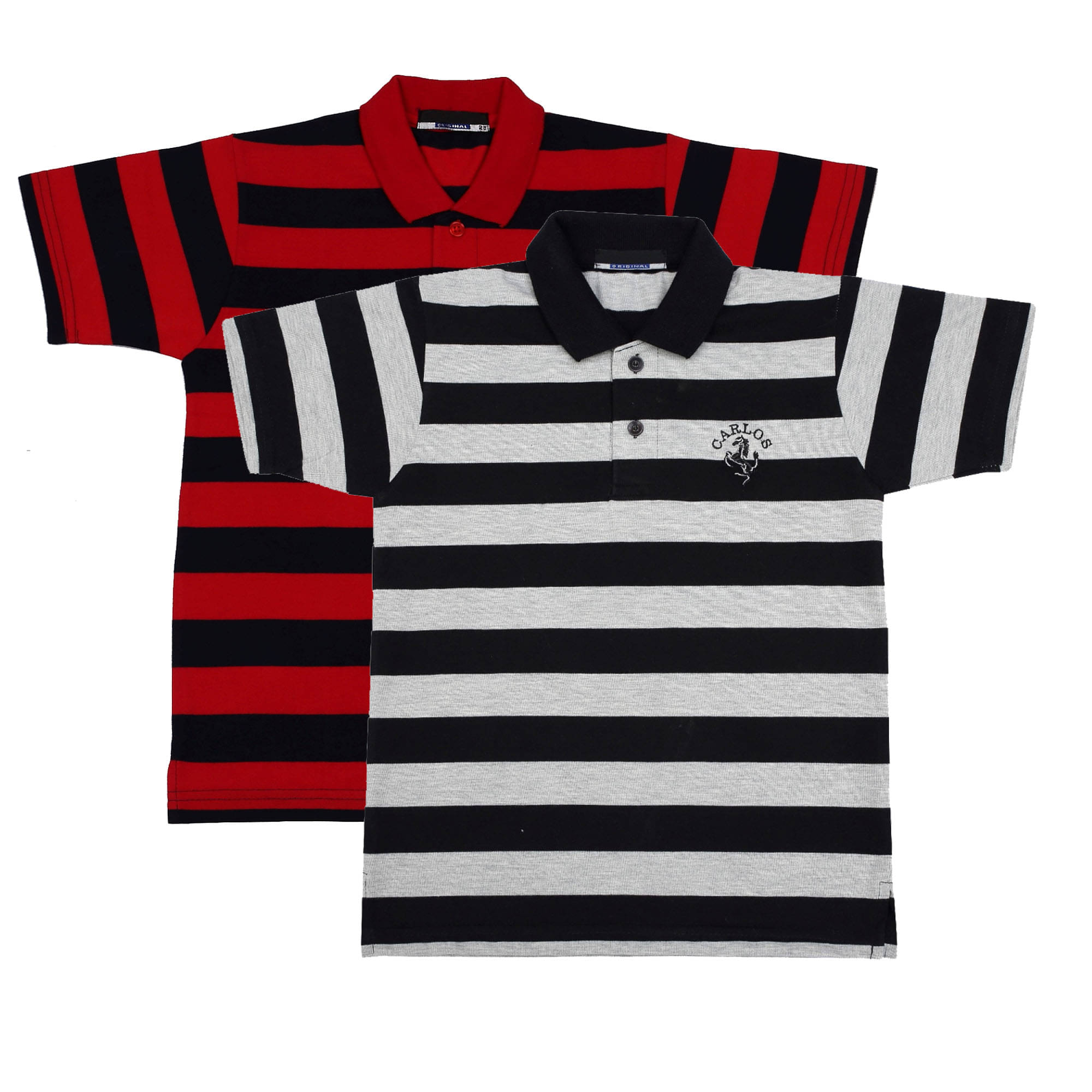     			NEUVIN Pack of 2 Boys Cotton Blend T-Shirt ( Multi Color )