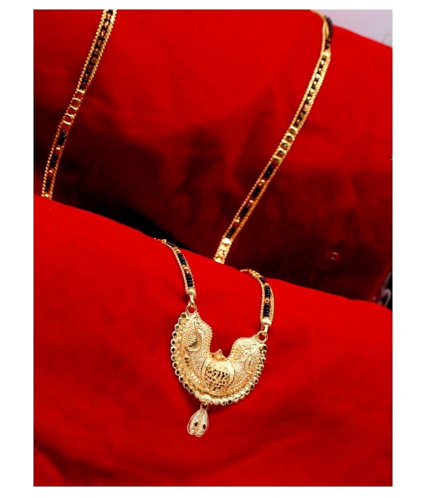     			Shankhraj Mall Gold Plated Letest & Designer Mangalsutra For Women-100200