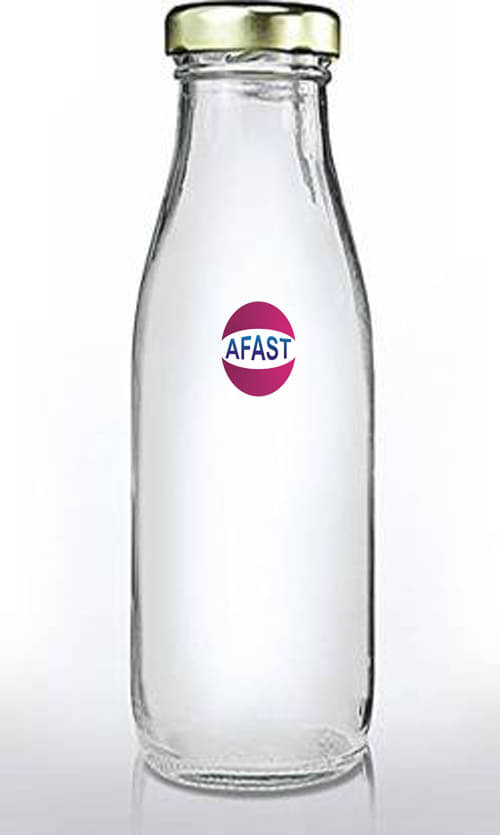     			Afast Glass Storage Bottle, Clear, Pack Of 1, 300 ml