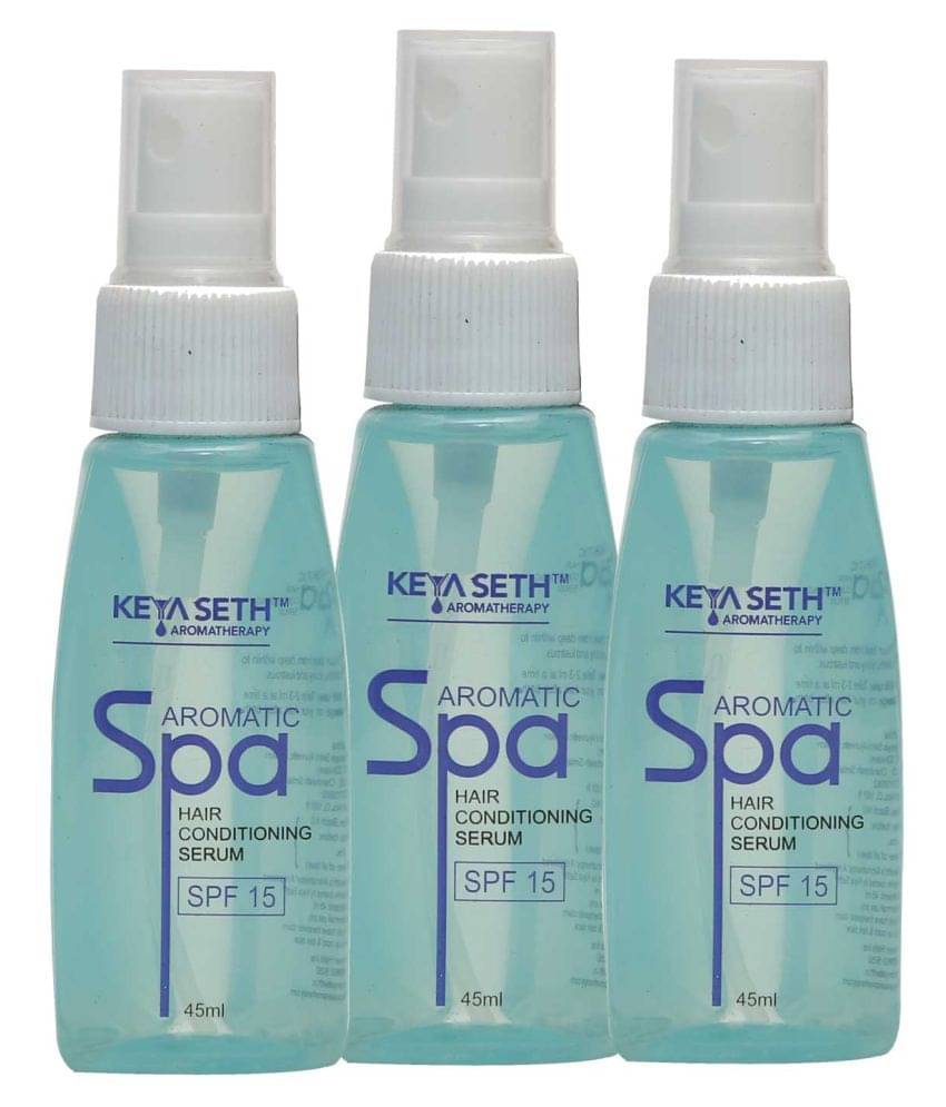     			Keya Seth Aromatherapy Aromatic Spa Hair Serum 42 mL Pack of 3