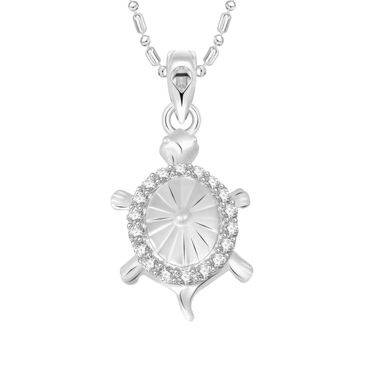    			Vighnaharta Tortoise Gold Plated Alloy Pendant for Men and Women - [VFJ01128PR]
