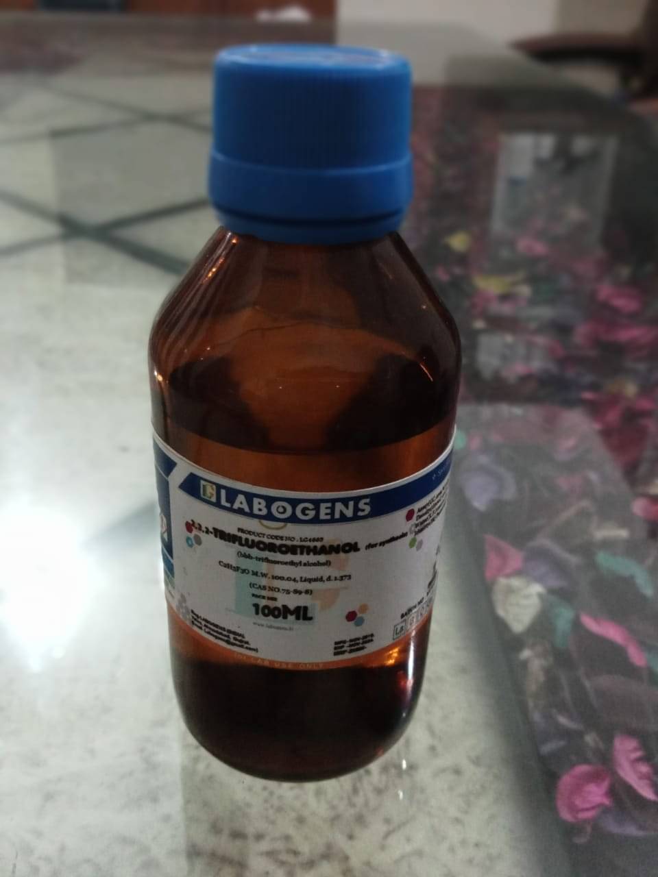     			2,2,2-TRIFLUOROETHANOL (for synthesis) 100ML