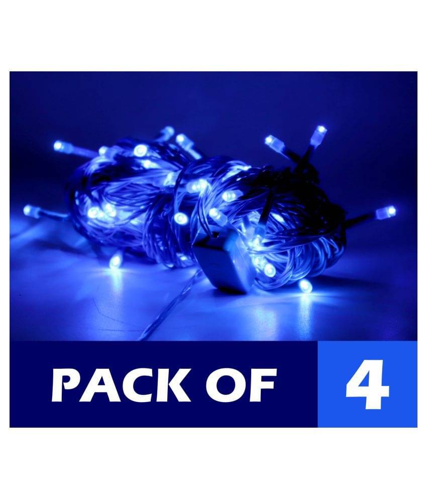     			Mprow 11Mtr Still LED Ladi Diwali String Lights Blue