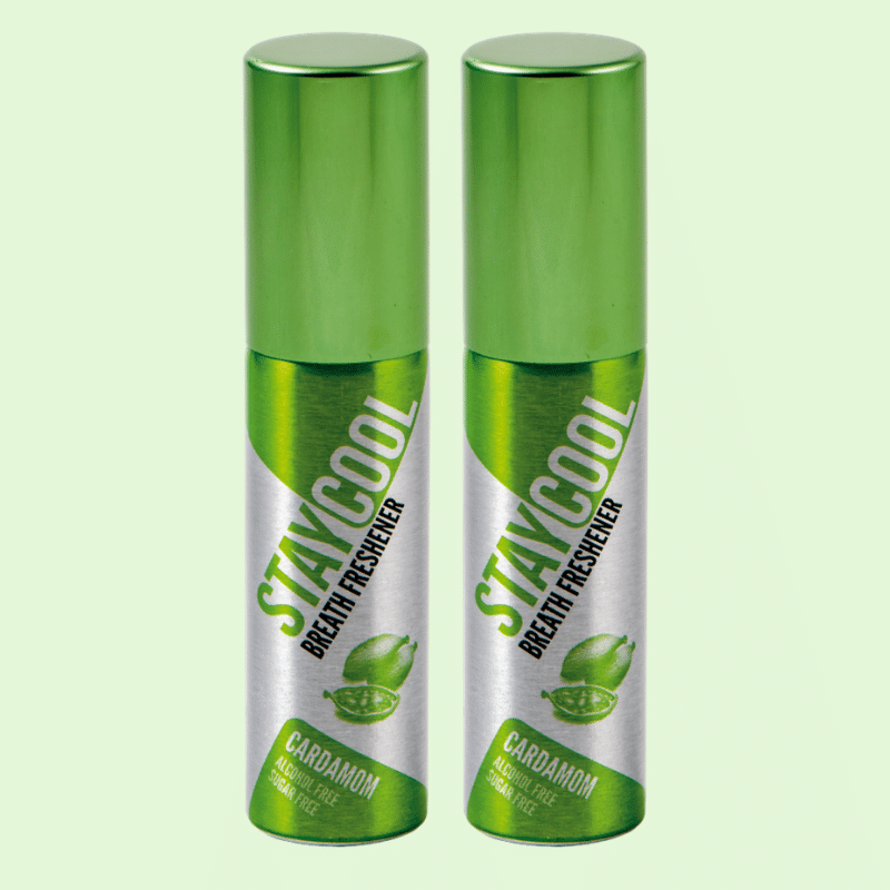     			StayCool Breath Freshener Spray Cardamom 40 mL Pack of 2