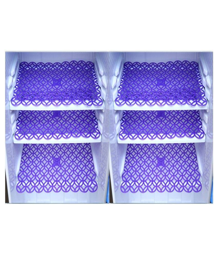 E-Retailer - Purple PVC Fridge Mats (Pack of 6) E-Retailer - Purple PVC Fridge Mats (Pack of 6)