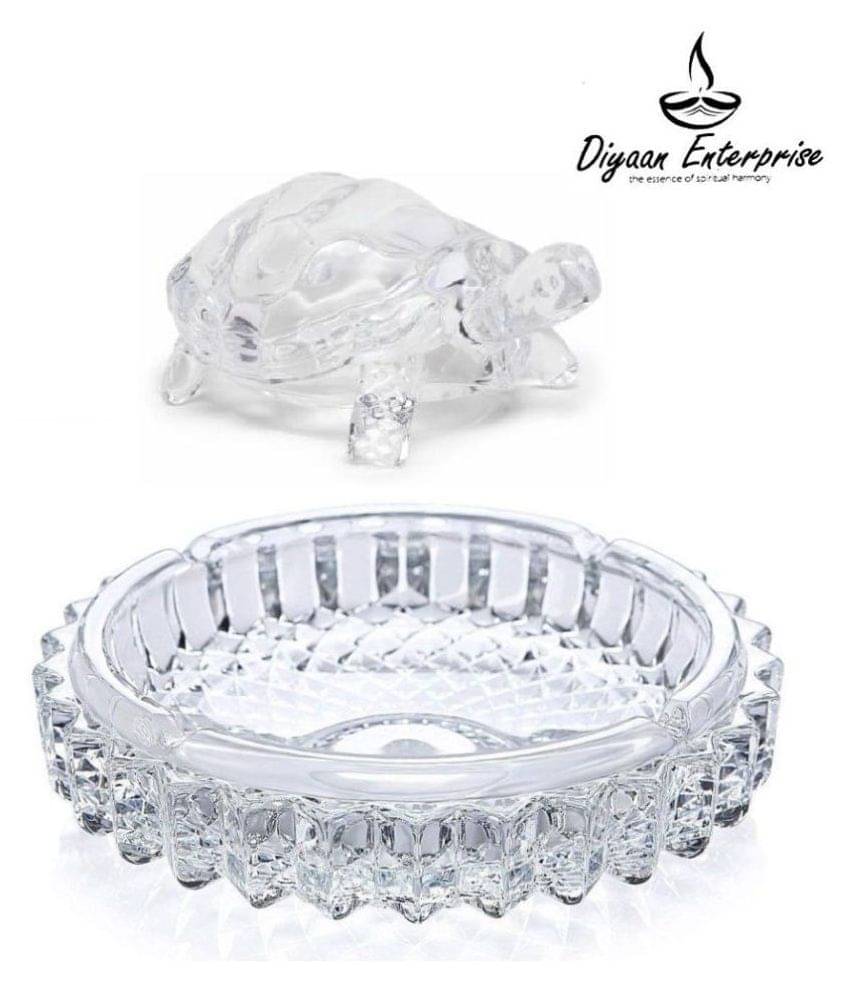     			DIYAAN ENT - Crystal Religious Showpiece (Pack of 2)