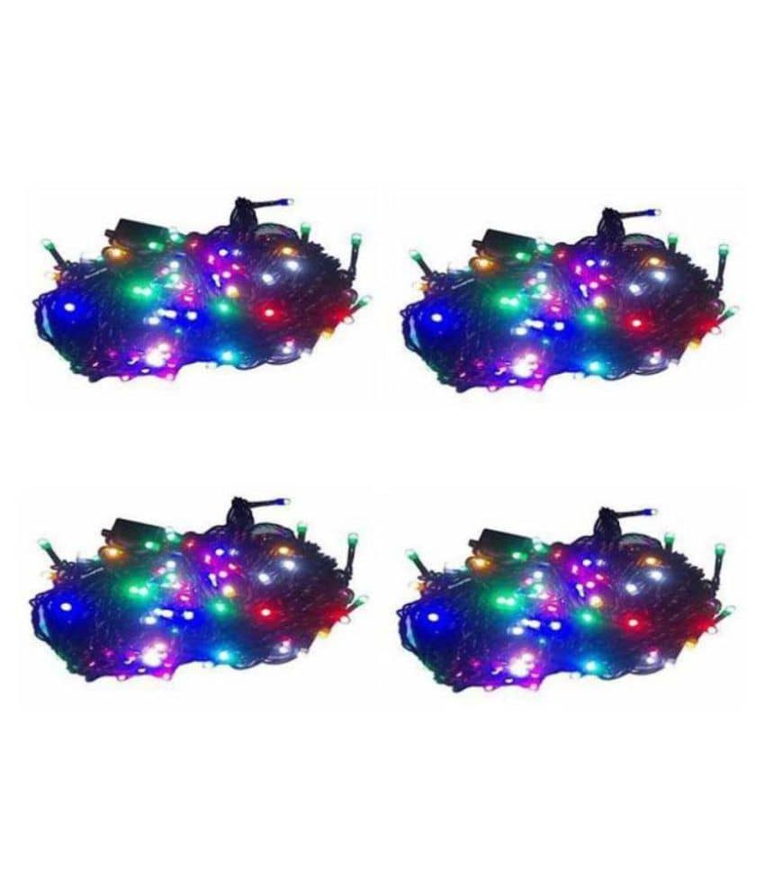 EmmEmm 4 Pcs 3.5MtrLed String Lights String Lights Multi - Electricals | Buy online on ZillyBuy