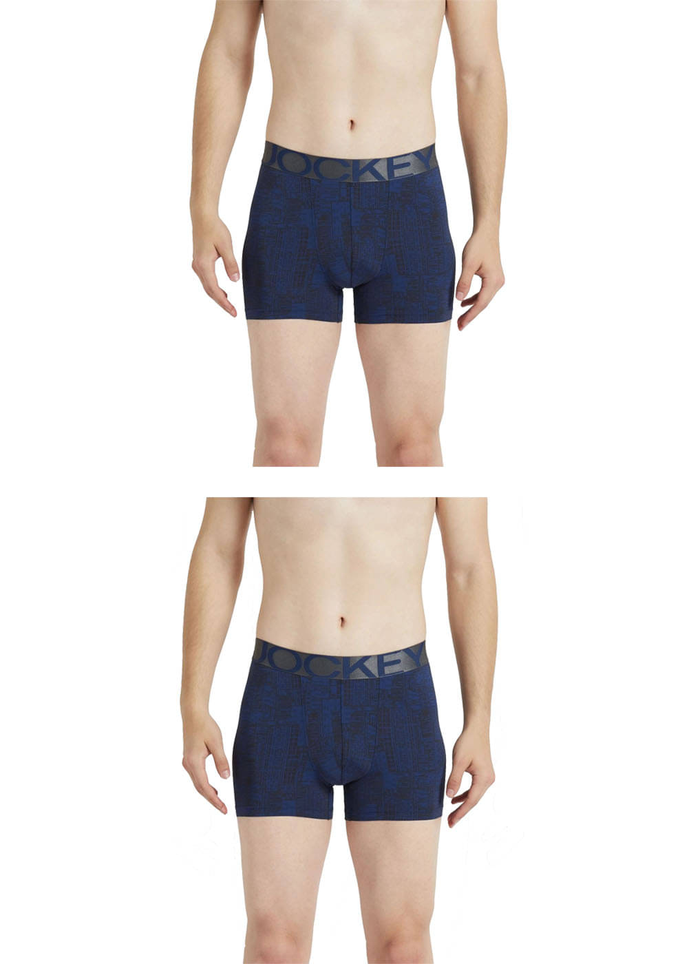     			Jockey Blue Trunk Pack of 2