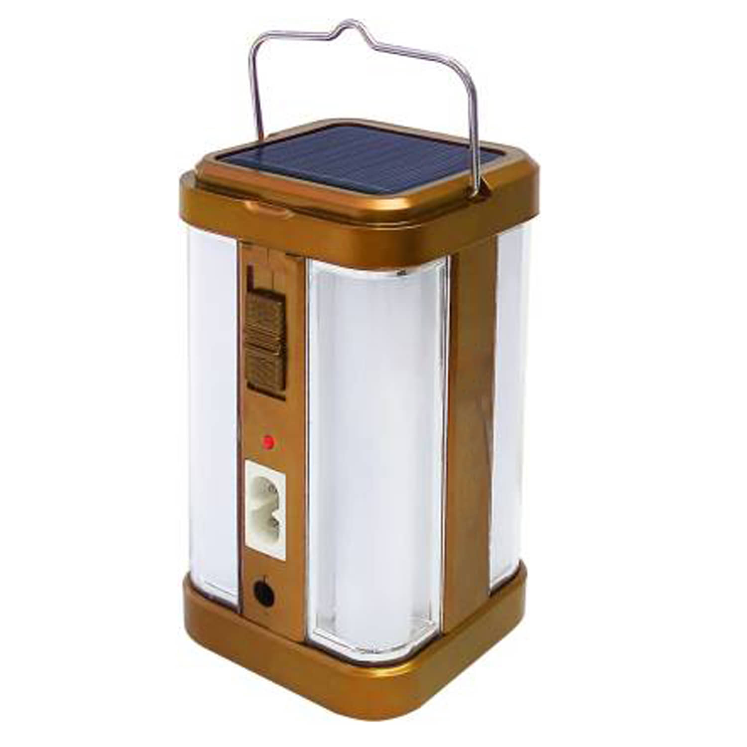 Stylopunk Emm Emm Gold 50W Solar Emergency Light - Pack of 1