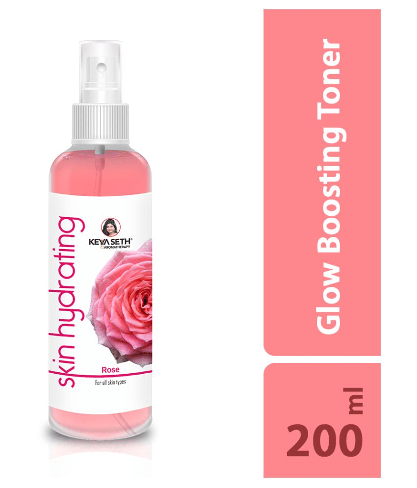 Keya Seth Aromatherapy Skin Hydrating Rose Toner Skin Tonic 200 mL Pack of 2