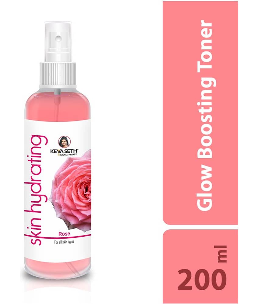 Keya Seth Aromatherapy Skin Hydrating Rose Toner Skin Tonic 200 mL Pack of 2