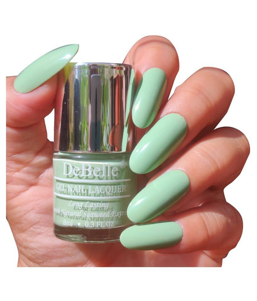 DeBelle  Fleur Pistachio Glossy Nail Polish 8 ( Pack of 1 )