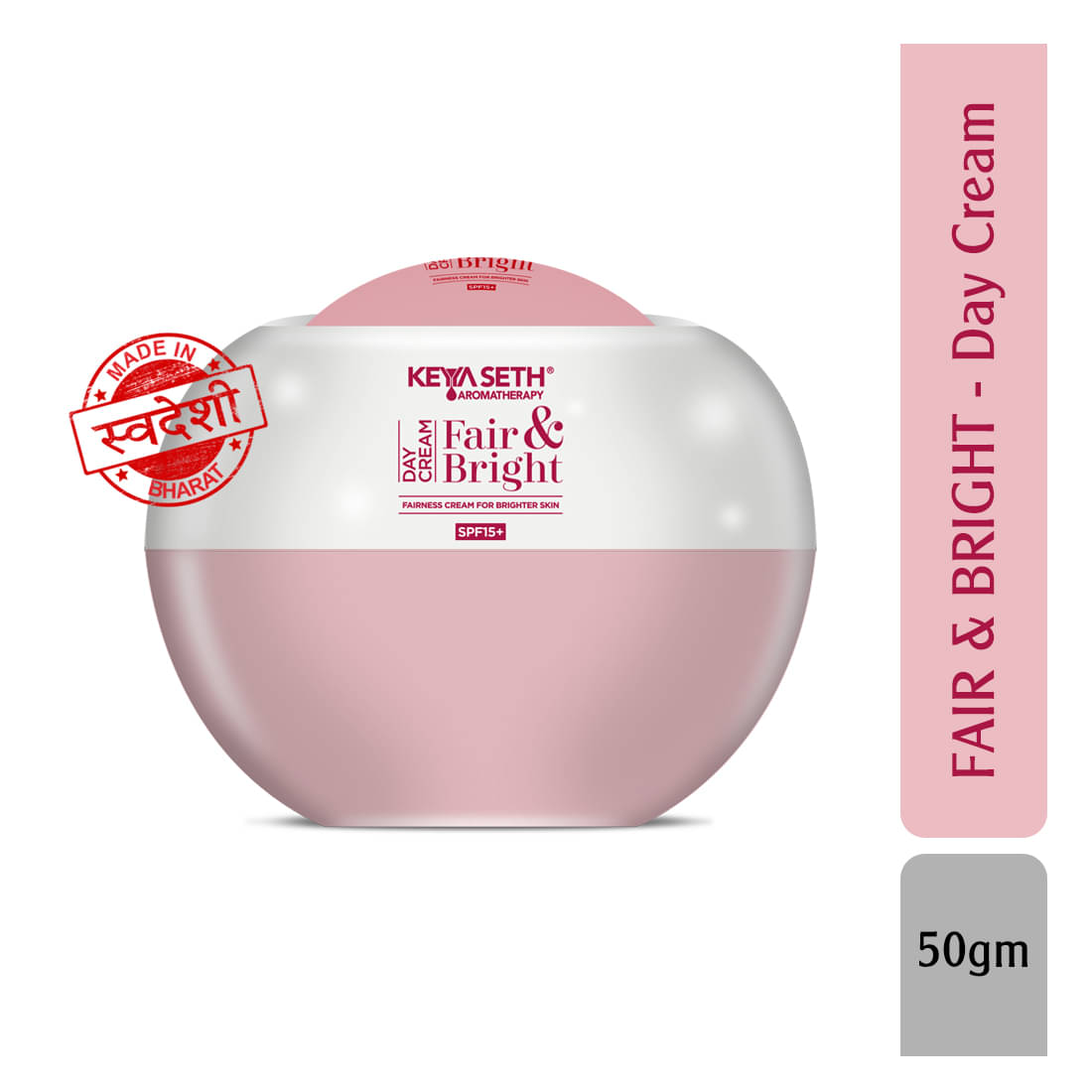 Keya Seth Aromatherapy Fair & Bright Day Cream 50 gm Pack of 2 Keya Seth Aromatherapy Fair & Bright Day Cream 50 gm Pack of 2