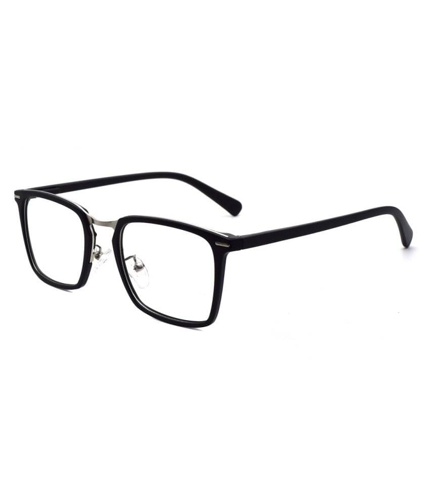     			Peter Jones Black Rectangle Spectacle Frame 2755S