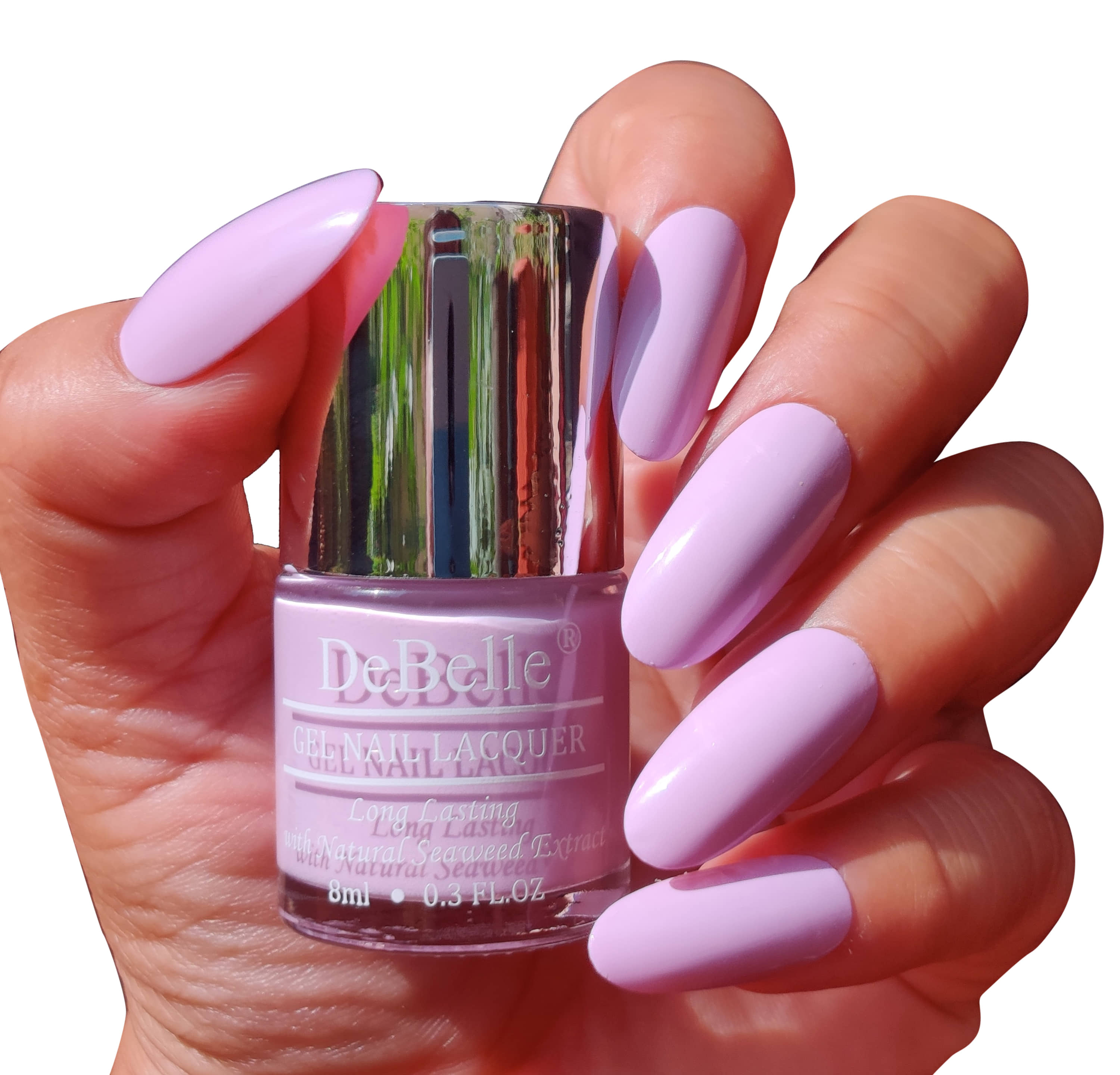 DeBelle Lilac Bloom  Glossy Nail Polish 8 ( Pack of 1 )