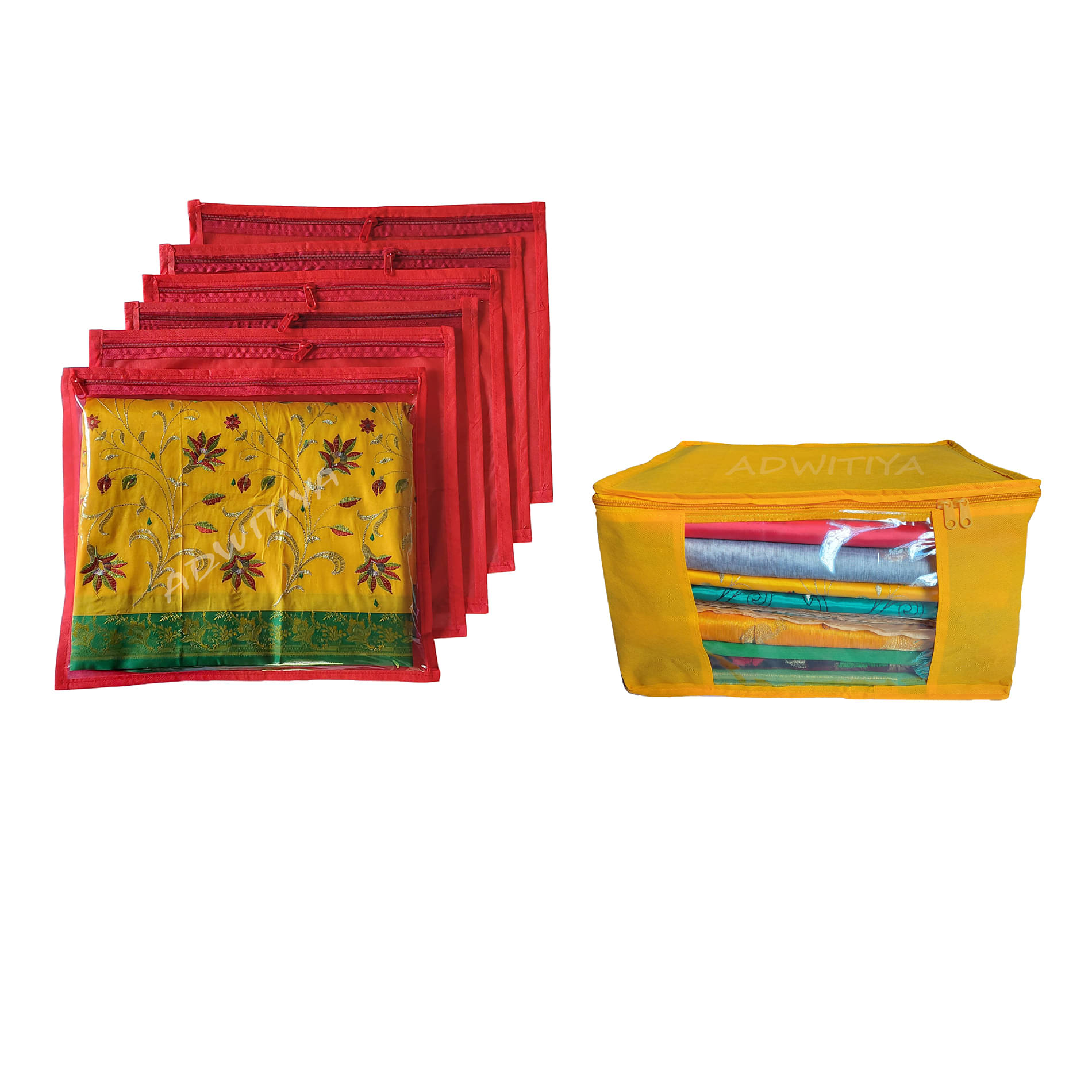     			ADWITIYA Closet Organizers ( Pack of 6 )