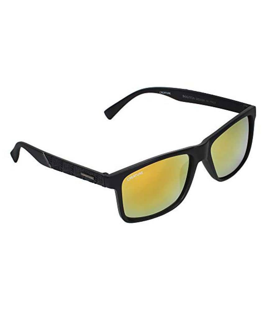 Creature - Yellow Square Pack of 1 Sunglasses - Sunglasses | Buy online on ZillyBuy