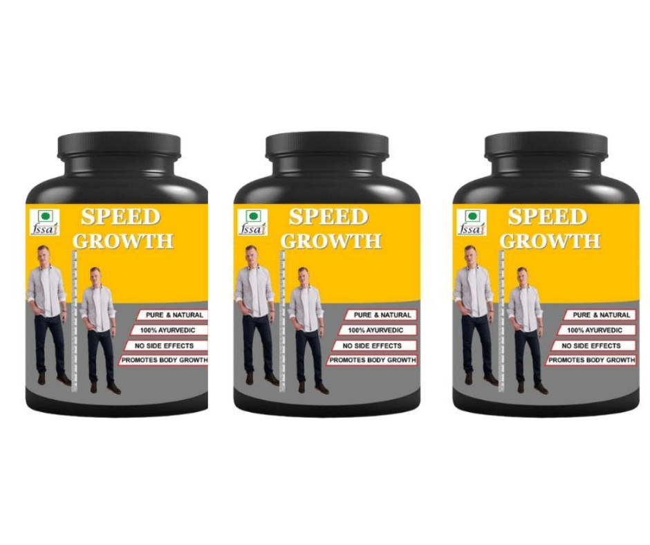 Hindustan Herbal SPEED GROWTH 0.3 kg Powder Pack of 3