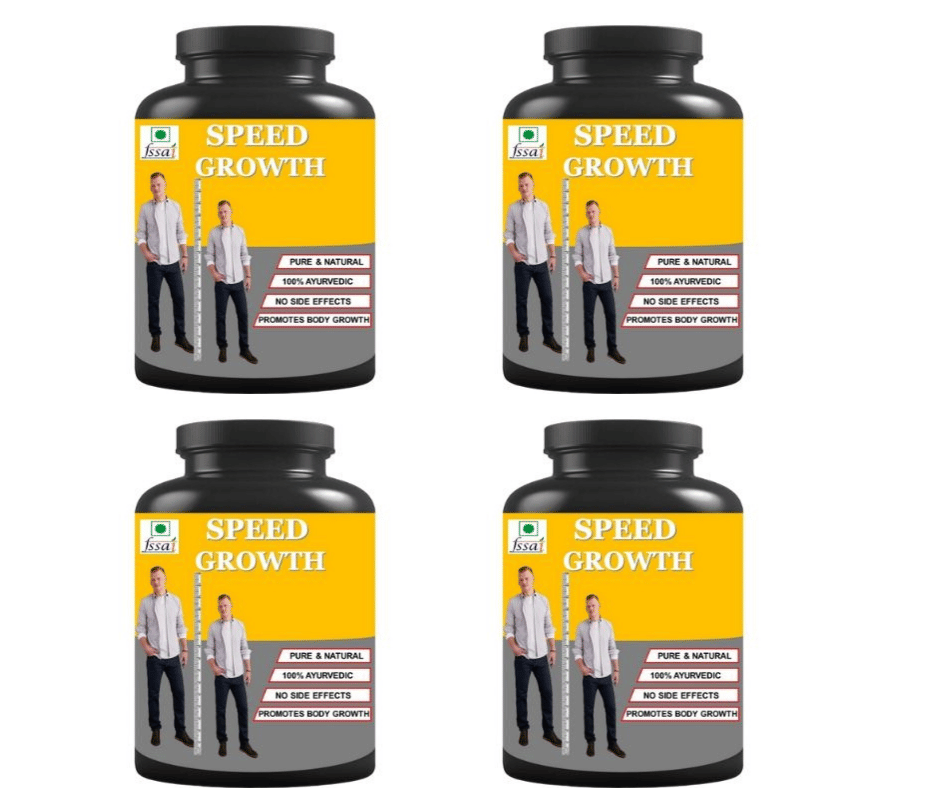 Hindustan Herbal SPEED GROWTH 0.4 kg Powder Pack of 4