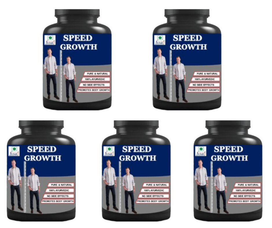 Hindustan Herbal SPEED GROWTH 0.5 kg Powder Pack of 5