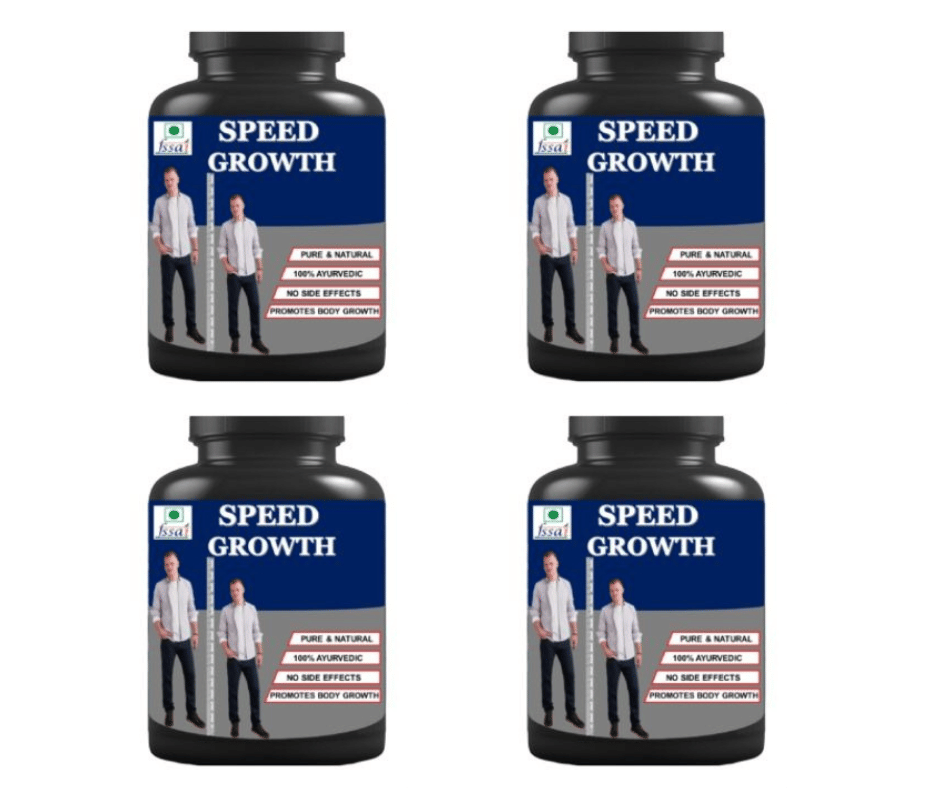 Hindustan Herbal SPEED GROWTH 120 no.s Capsule Pack of 4 Hindustan Herbal SPEED GROWTH 120 no.s Capsule Pack of 4