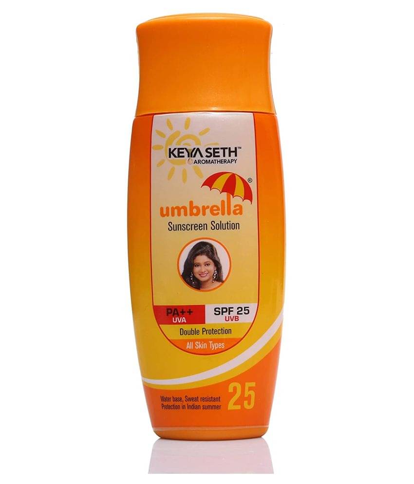 Keya Seth Aromatherapy Sunscreen Lotion SPF 25 PA++ 100 mL Pack of 2 Keya Seth Aromatherapy Sunscreen Lotion SPF 25 PA++ 100 mL Pack of 2