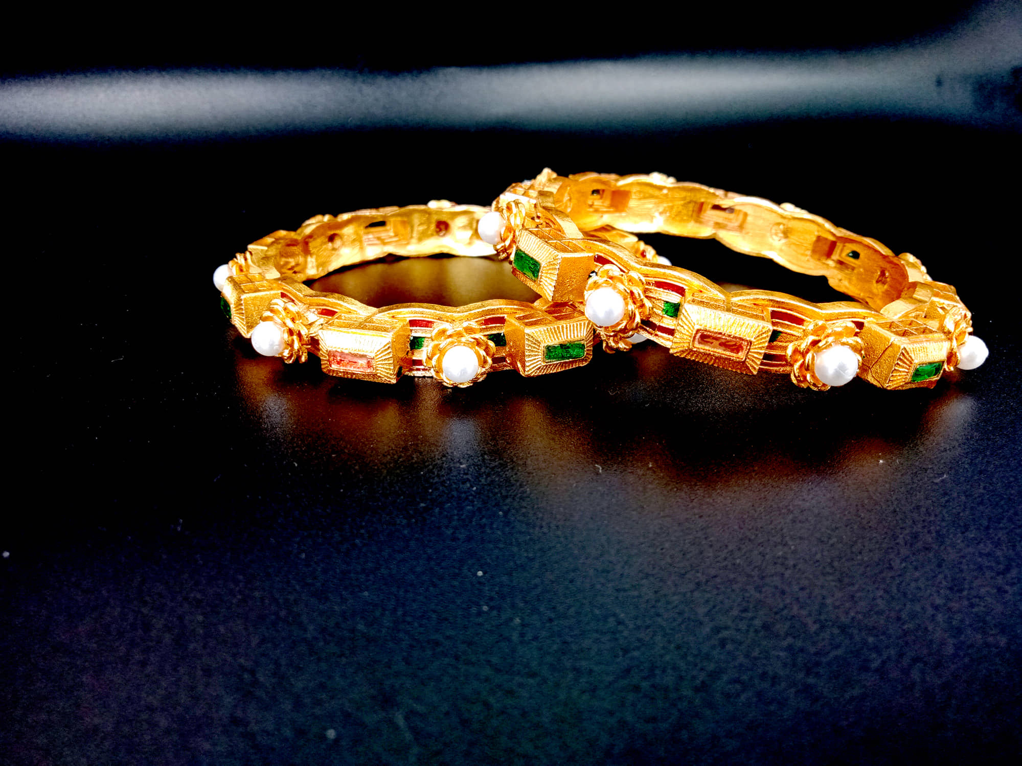 shankhraj mall Traditional Gold Plated Designer Bangles Jewellery For Women / Girls-100347 - Bangles & Bracelets | Buy online on ZillyBuy