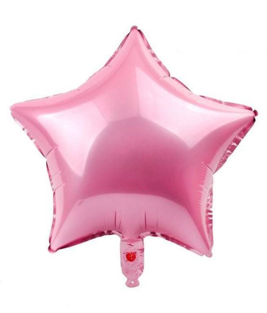     			Blooms Twinkling  star shape foil Balloon (Pink)