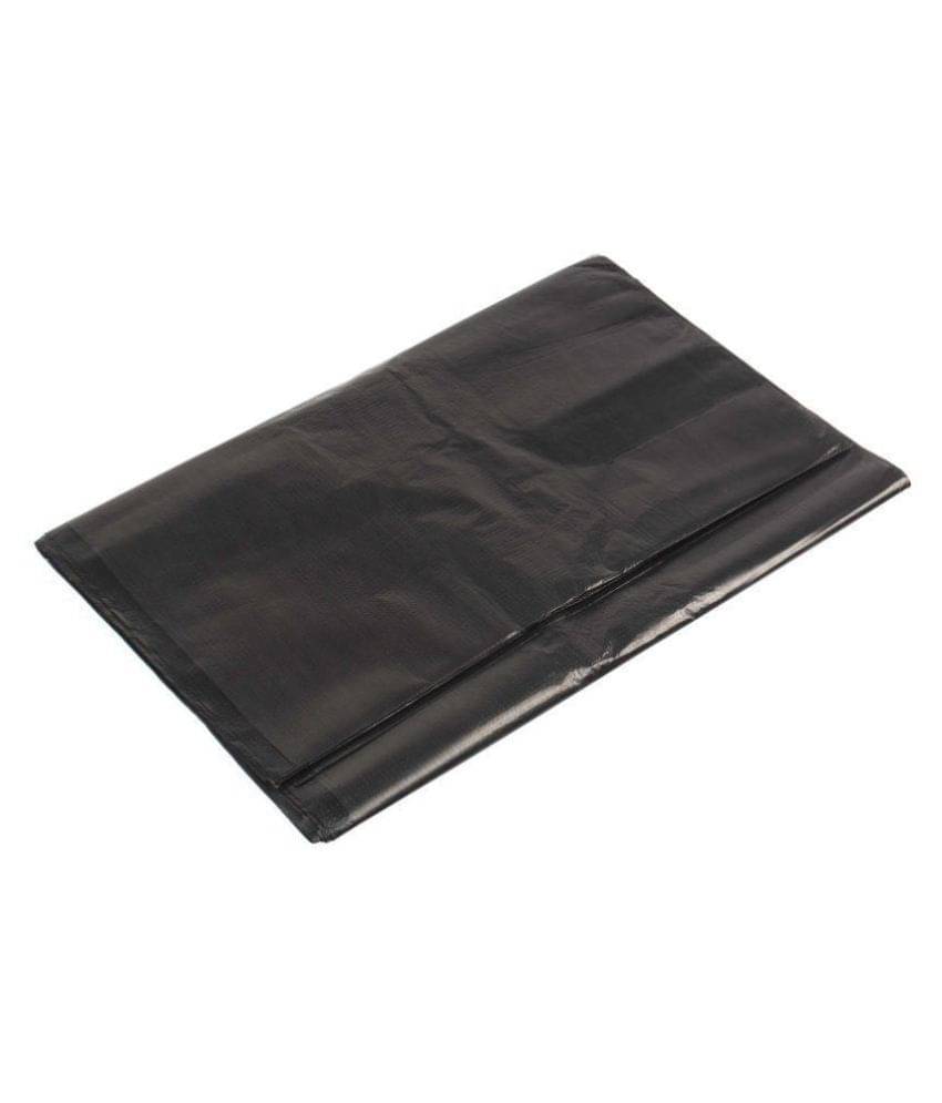     			C I 180pcs Medium Garbage Bags - 6 Packs of 30 pcs - 180 pcs - 19X21 Black Medium Disposable Garbage Trash Waste Dustbin Kitchen Bag