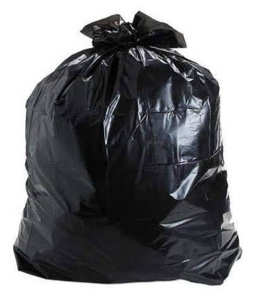C I - Medium 60 pcs -19X21 100% Recyclable dustbin garbage bags