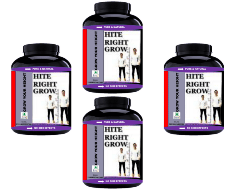     			Hindustan Herbal HITE RIGHT GROW 0.4 kg Powder Pack of 4