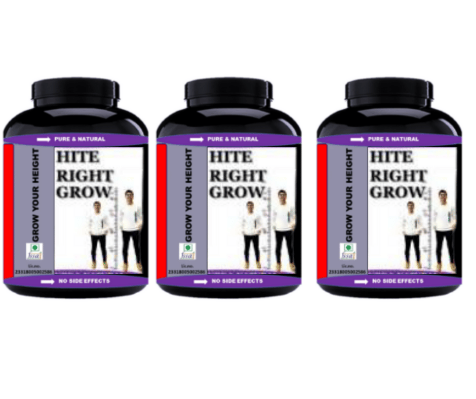 Hindustan Herbal HITE RIGHT GROW 0.3 kg Powder Pack of 3