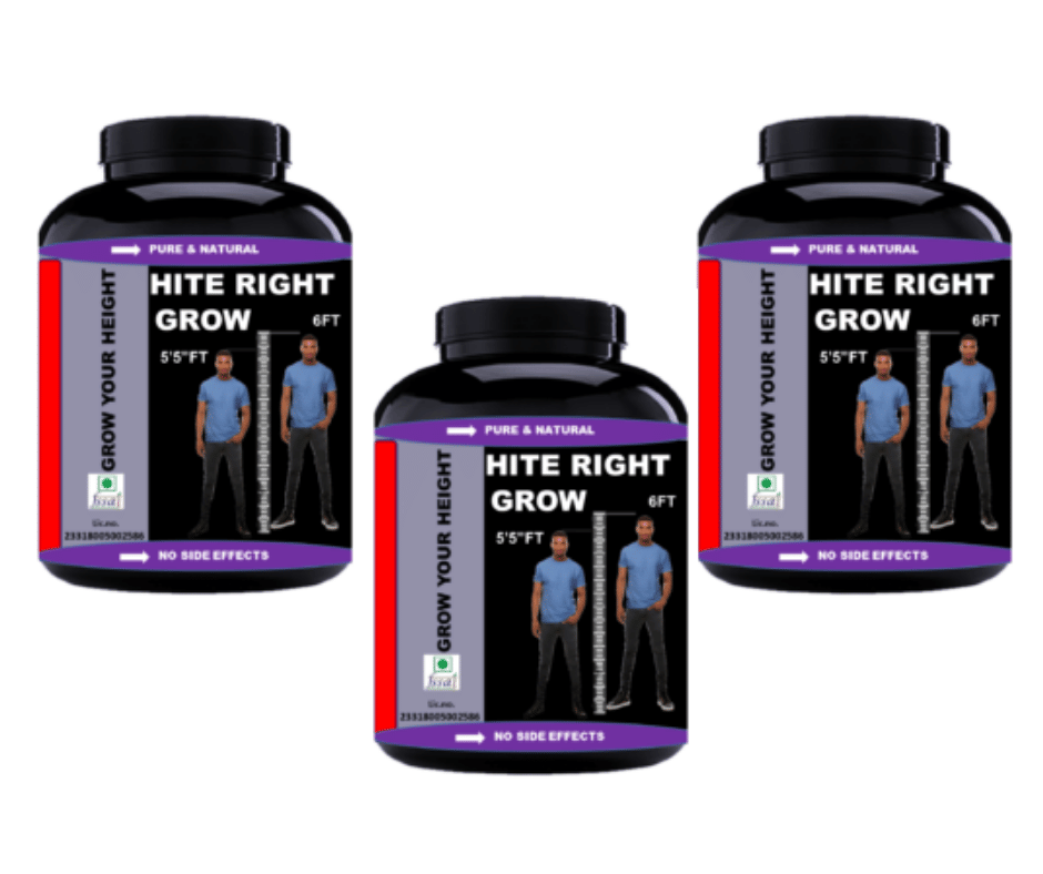 Hindustan Herbal HITE RIGHT GROW 0.3 kg Powder Pack of 3     			Hindustan Herbal HITE RIGHT GROW 0.3 kg Powder Pack of 3
