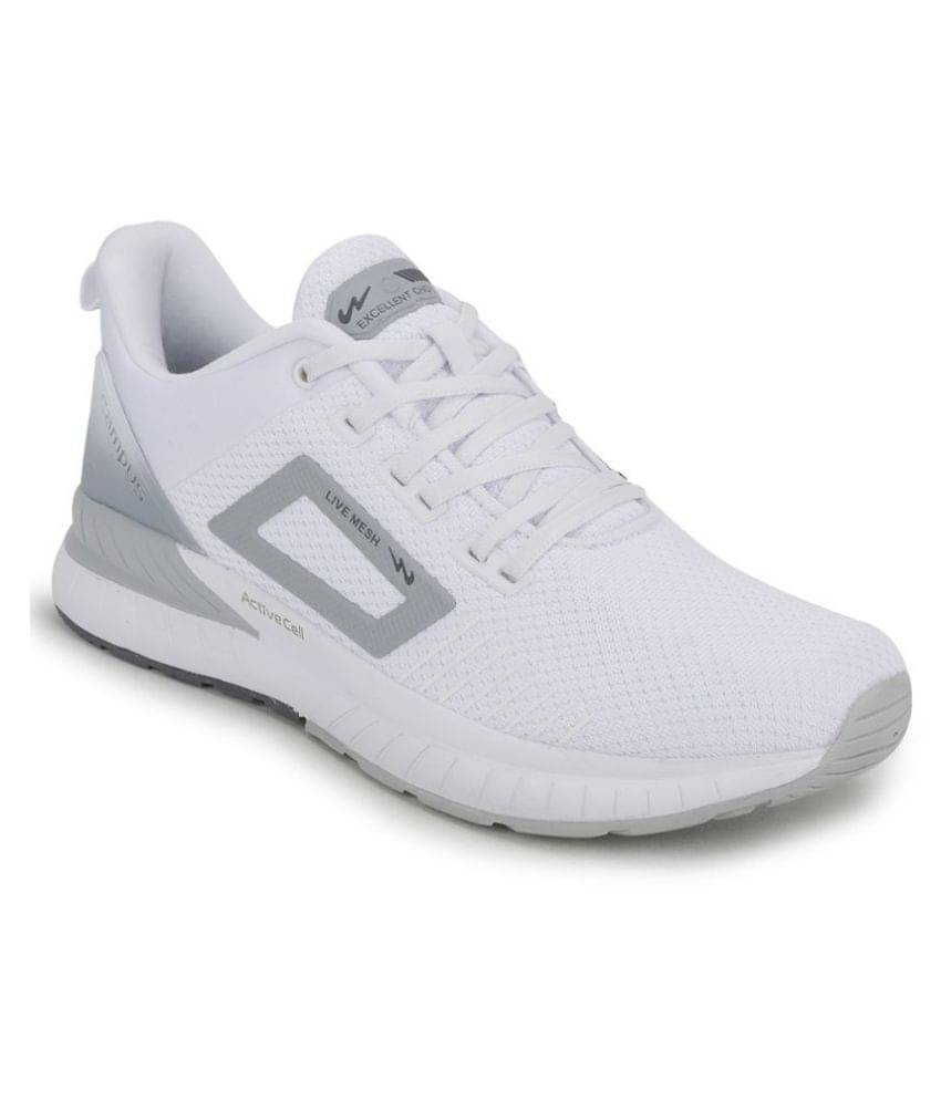 Campus EVOK White Men's Sports Running Shoes Campus EVOK White Men's Sports Running Shoes